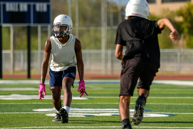 Tempe High School Football Player Dining